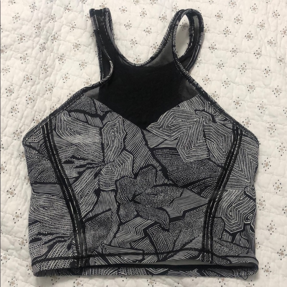 Lululemon tight crop top/sports bra